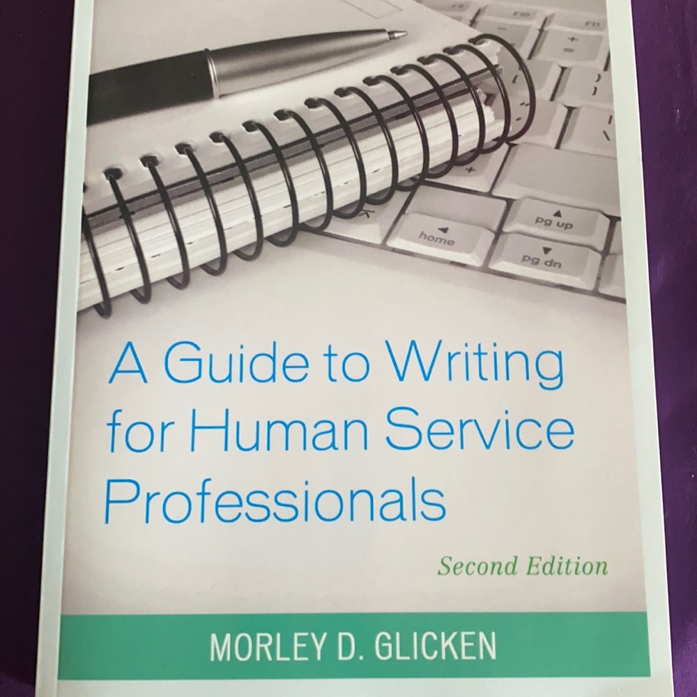 Guide to Writing for Human Service Professionals